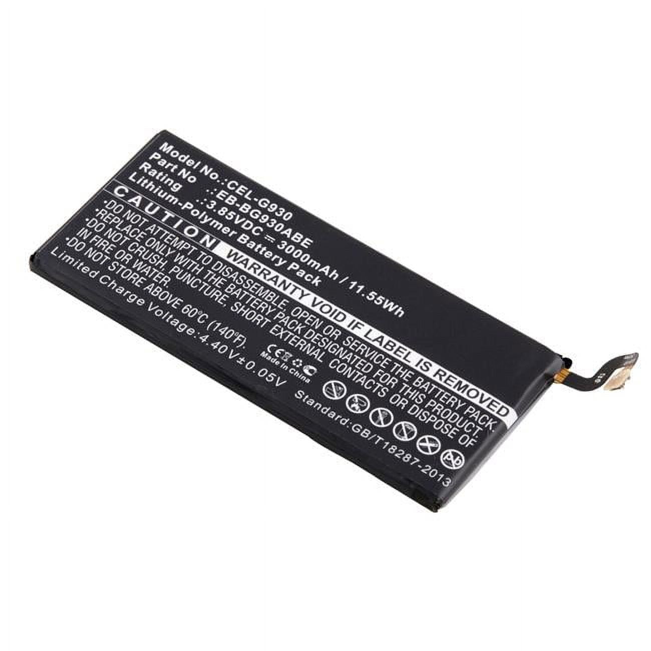 Picture of Ultralast CEL-G930 3.8V & 3000 mAh Replacement Battery Rechargeable Li-ion Battery for Samsung - EB-BG930ABA&#44; EB-BG930ABE
