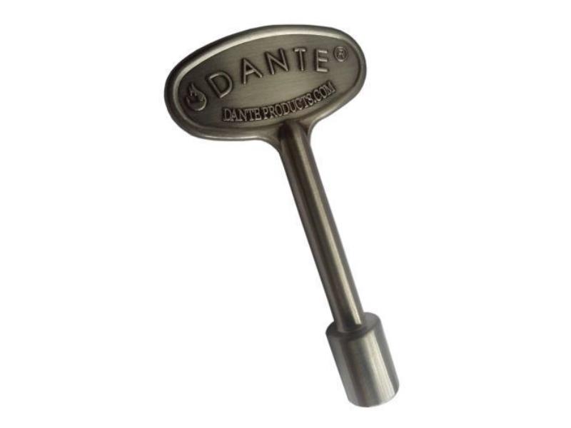 NKY.3.PTR 3 in. Universal Gas Valve Key, Pewter