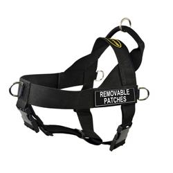 Picture of Dean & Tyler 738435696030 DT Universal No Pull Nylon Harness&#44; Black - Large