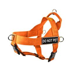 Picture of Dean & Tyler 029882617366 DT Universal No Pull Nylon Harness&#44; Orange - Extra Small