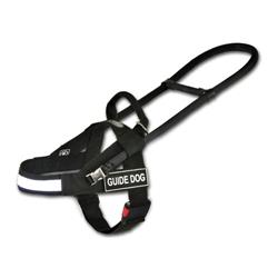 Picture of Dean & Tyler 682017086323 DT Guide Light Guide Nylon Harness&#44; Black - Small