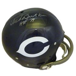 Picture of Denver Autographs 10754 Chicago Bears Full Size TK with HOF 79 JSA Dick Butkus Autographed Helmet