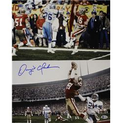 Picture of Denver Autographs 21123 16 x 20 in. San Francisco 49ers Dwight Clark Autographed Photo - Collage BAS