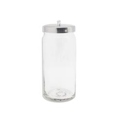Picture of Tech Med 4008 8.5 x 4 in. Glass Dressing Jar with Stainless Steel Lid