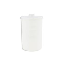 Picture of Tech Med 4019 Unlabeled Plastic Sundry Jars, Clear