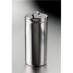 Picture of Tech Med 4237 28 oz Stainless Steel Applicator Jar