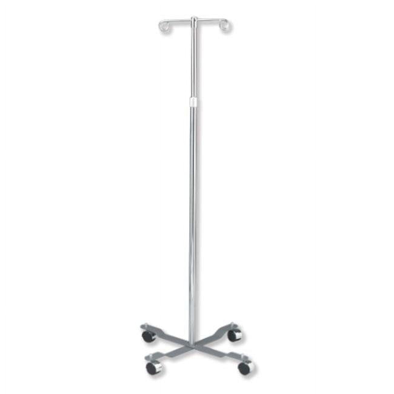 Picture of Tech Med 4353 IV Stand with 2 Hook & 4 Leg Base