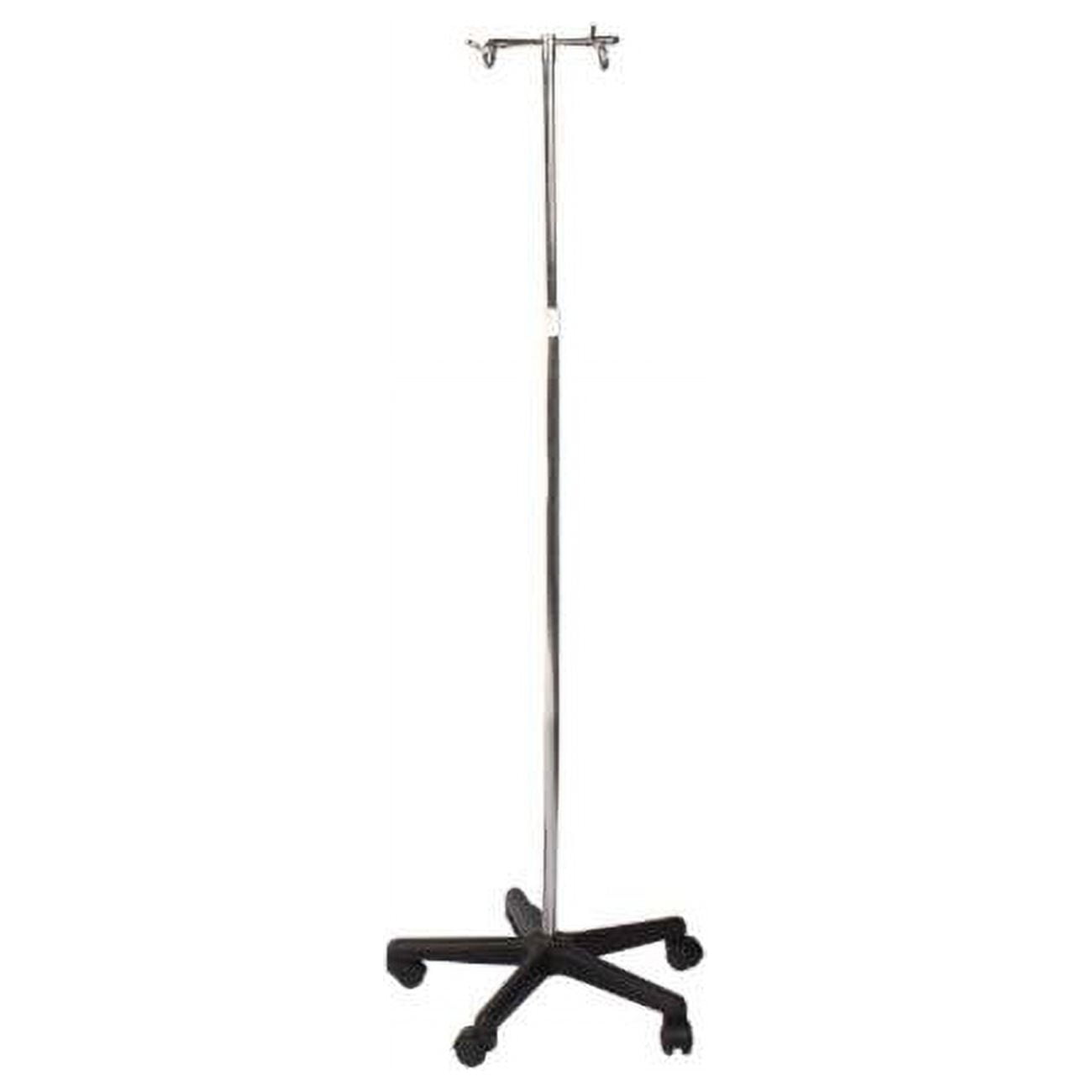 Picture of Tech Med 4355 IV Stand with 2 Hook & 5 Leg Base