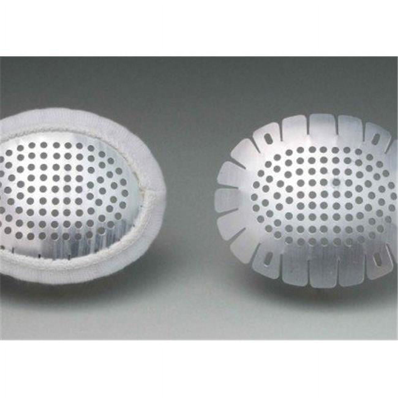 Picture of Tech Med 4476-1 Fox Alum Eye Shield with Cover, White