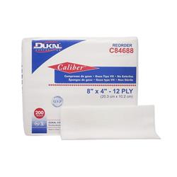 C84688 4 x 8 in. Type VII 12-ply Non Sterile Gauze