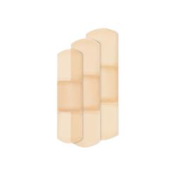 152001 0.75 x 3 in. Sheer Adhesive Sterile Strips