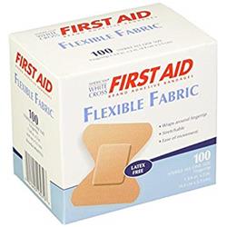 1607033 1.75 x 2 in. Fabric Adhesive Sterile Heavyweight Strips for Fingertip