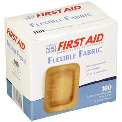 1617033 2 x 3 in. Fabric Adhesive Sterile Lightweight Strips Patch