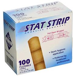 15210 0.75 x 3 in. Fabric Adhesive Lightweight Sterile Strips
