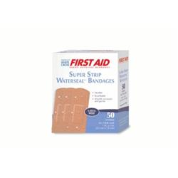 17966 1 x 3 in. Waterseal Adhesive Sterile Strips, Tan