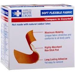 PV23R 2 x 3 in. Soft Flexible Fabric Adhesive Sterile Strips