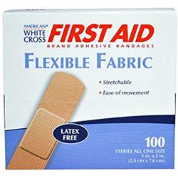 SV3ER 2.875 x 3 in. Soft Flexible Fabric Adhesive Sterile Strips for Wing
