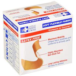 PVJ2D 1.5 x 2 in. Soft Flexible Fabric Adhesive Sterile Strips Patch
