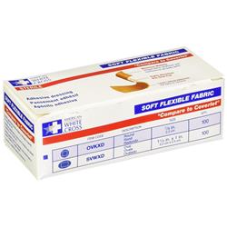 OVKXD 0.875 in. Soft Flexible Fabric Adhesive Sterile Strips for Spot