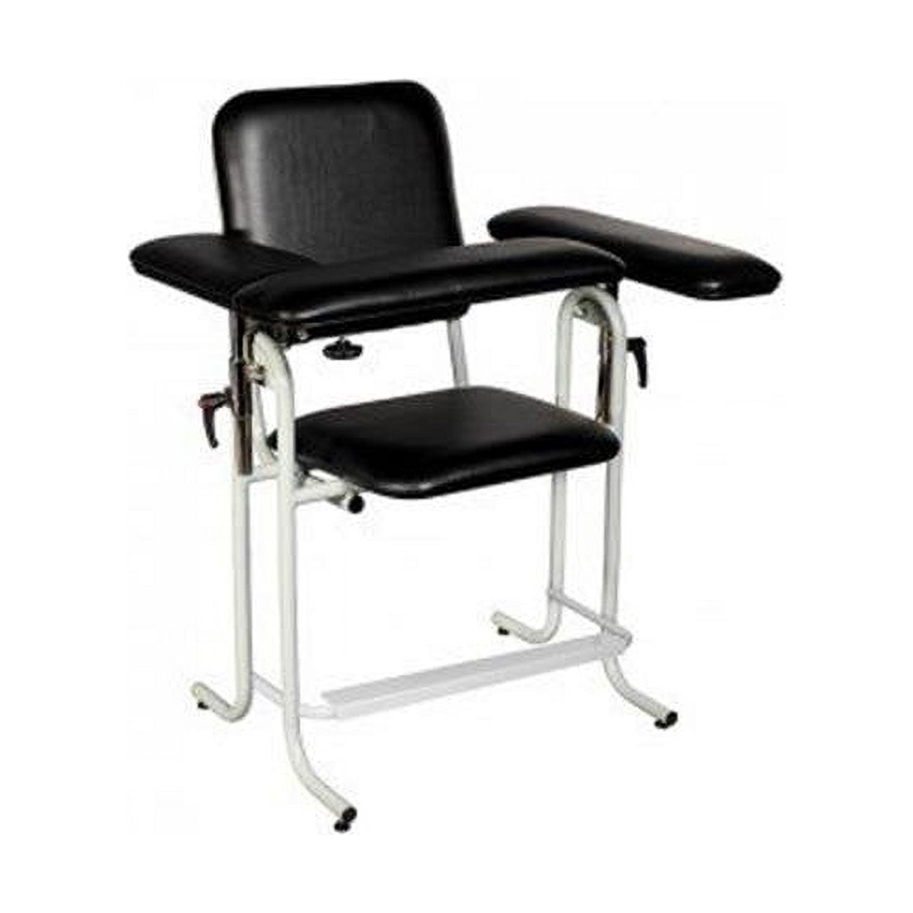 Picture of Tech Med 4382 Blood Draw Chair with Straight Arm, Blue