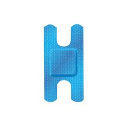 Non-Metal Adhesive Sterile Strips - Blue - 1 x 3 in. - Lightweight