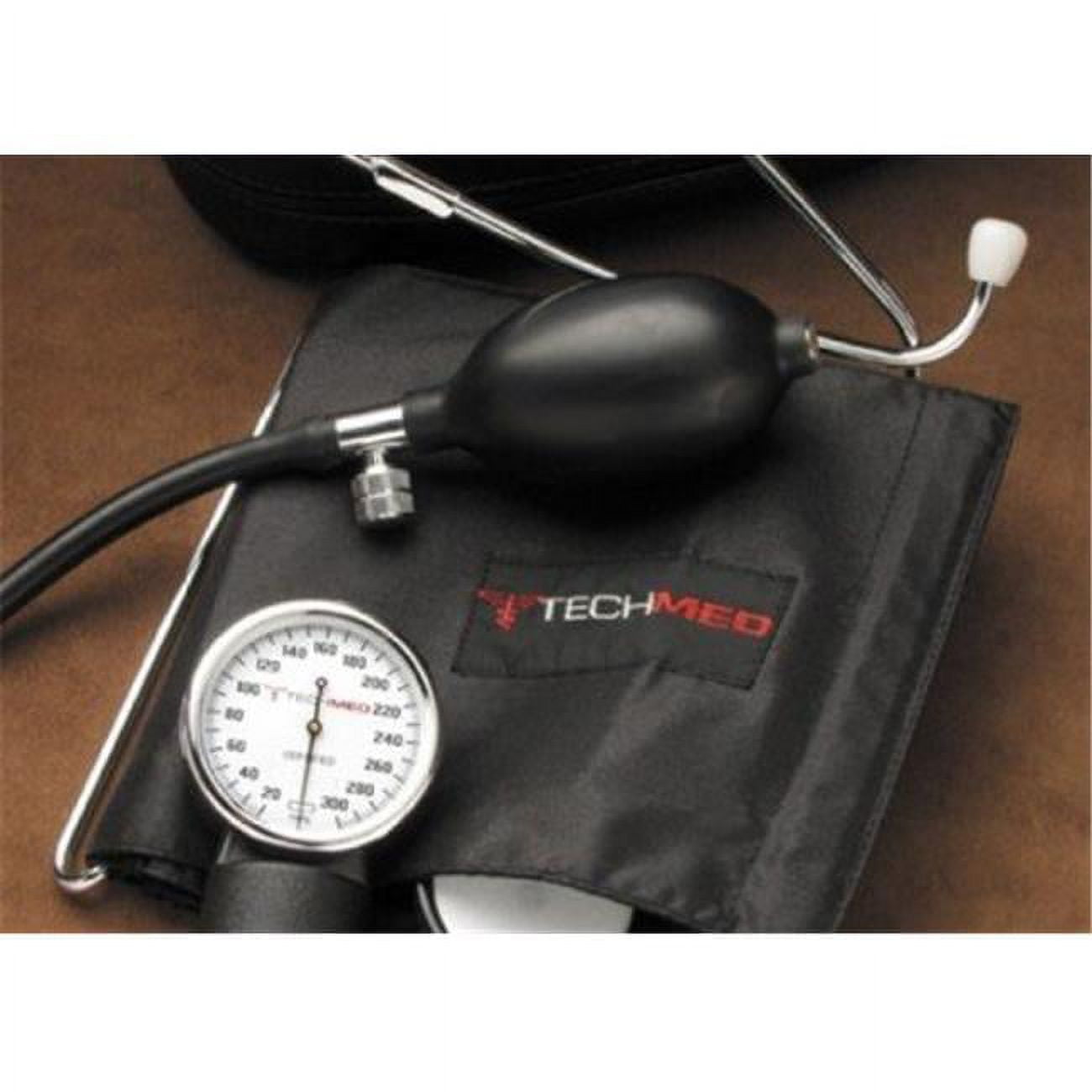 Picture of Tech Med 2041 Home BP Steth Kit with Nylon Cuff, Black