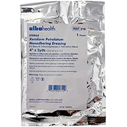 216 4 in. x 3 yards Xeroform Dressing
