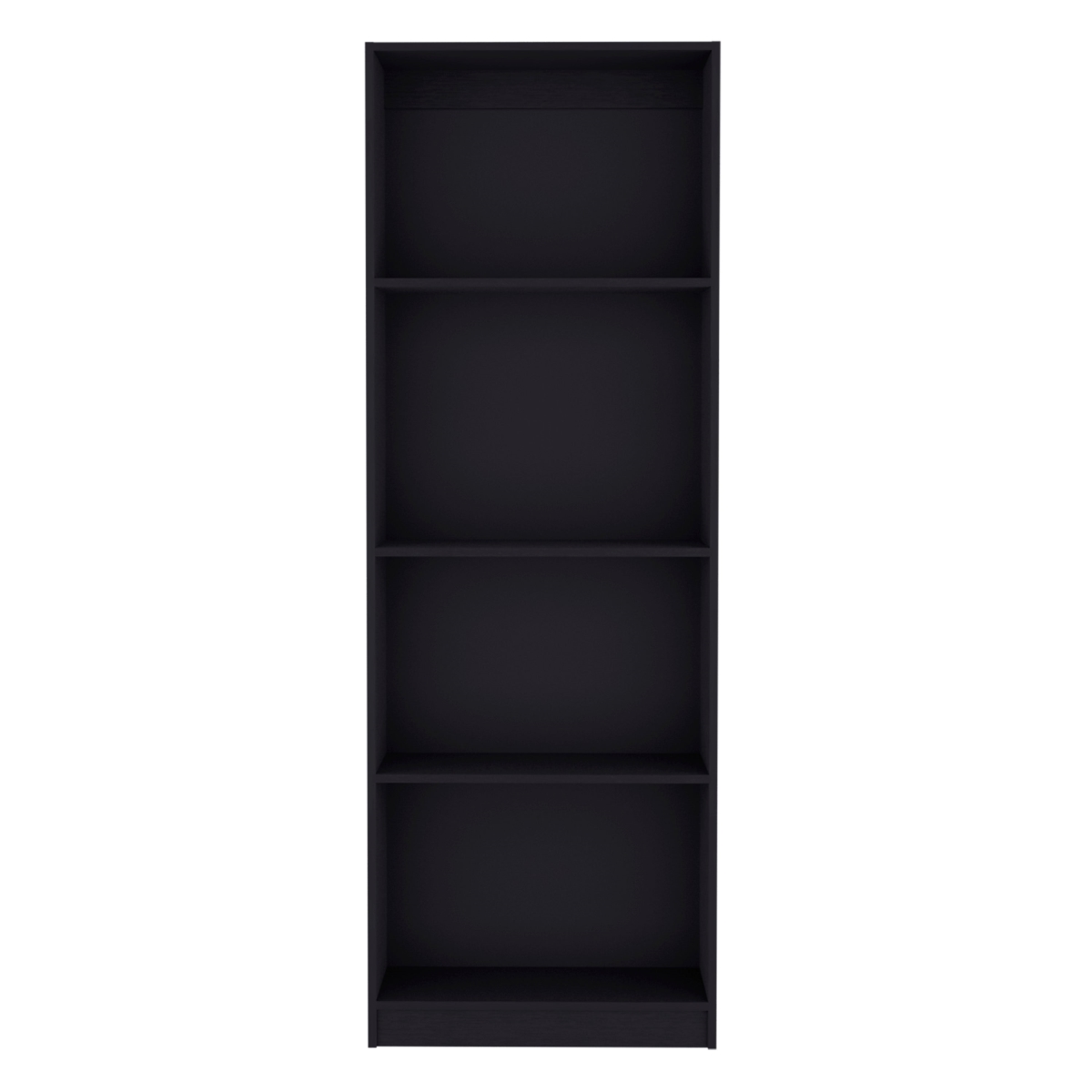 Picture of Depot E-Shop  DE-ELW9769 Vinton Bookcase with Spacious Tier-Shelving Design&#44; Black