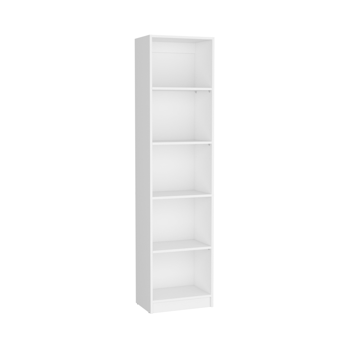 Picture of Depot E-Shop  DE-ELB9776 Vinton XS Bookcase Compact Bookshelf with Multiple Shelves&#44; White