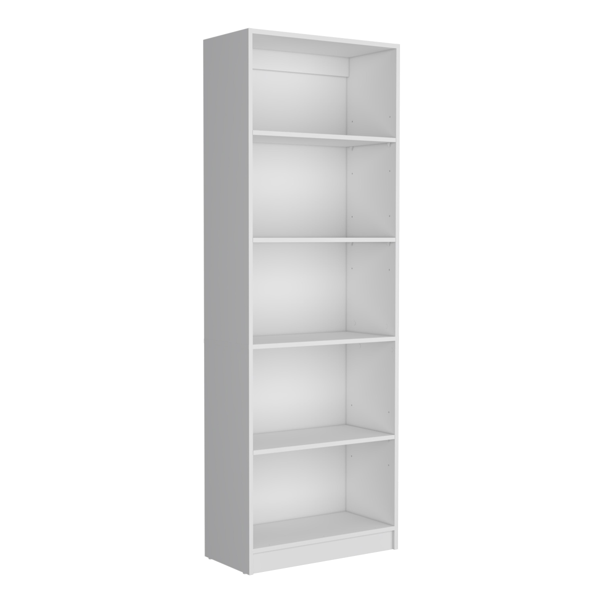 Picture of Depot E-Shop  DE-ELB9775 Vinton 4-Tier Bookcase with Modern Storage for Books and Decor&#44; White