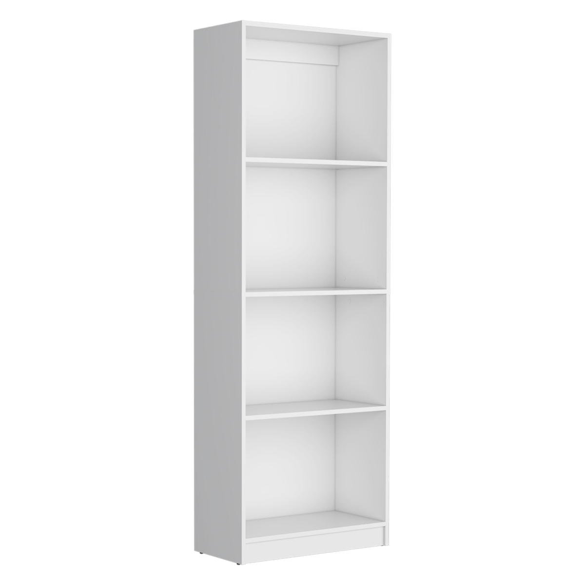 Picture of Depot E-Shop  DE-ELB9774 Vinton Bookcase with Spacious Tier-Shelving Design&#44; White
