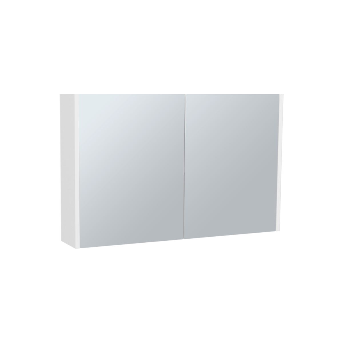 Picture of DEPOT E-SHOP DE-MLB11022 Cantwell Medicine Cabinet with 2 Doors&#44; 3 Shelves&#44; 2 Mirrors&#44; White