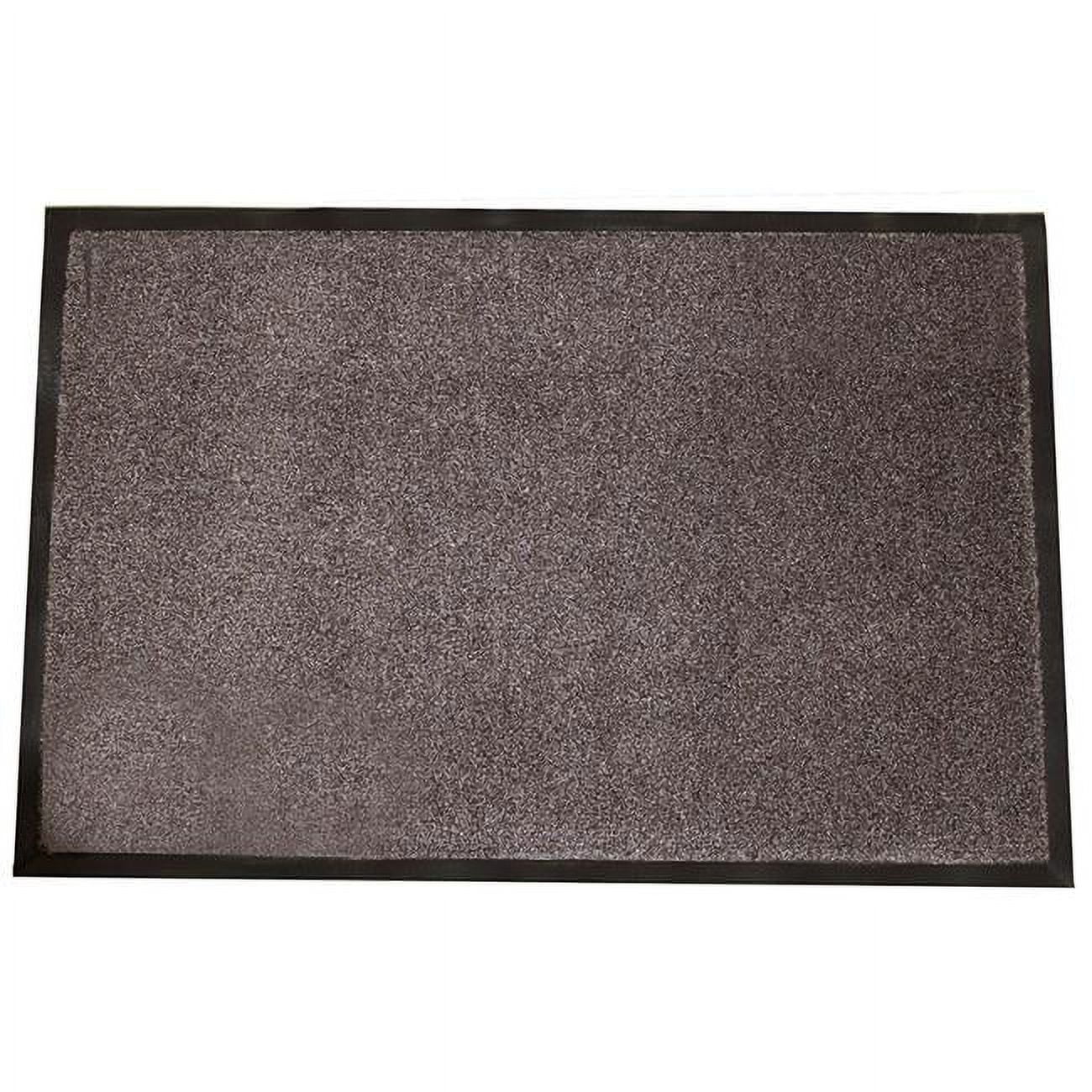 Wipe-N-Walk Entrance Mat, 4 x 6 in. - Brown
