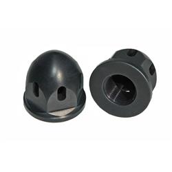 Picture of Durablue 20-1820bl 2 Piece Axle End Nut Alum Bullet-20 x 1.5 mm Black Anodize