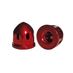 Picture of Durablue 20-1820r 2 Piece Axle End Nut Alum Bullet-20 x 1.5 mm Red Anodize