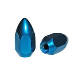 Picture of Durablue 20-1880b 8 Piece Aluminum Wheel Lug Nuts - 10 x 1.25 mm Taper Seat - Blue Anodize