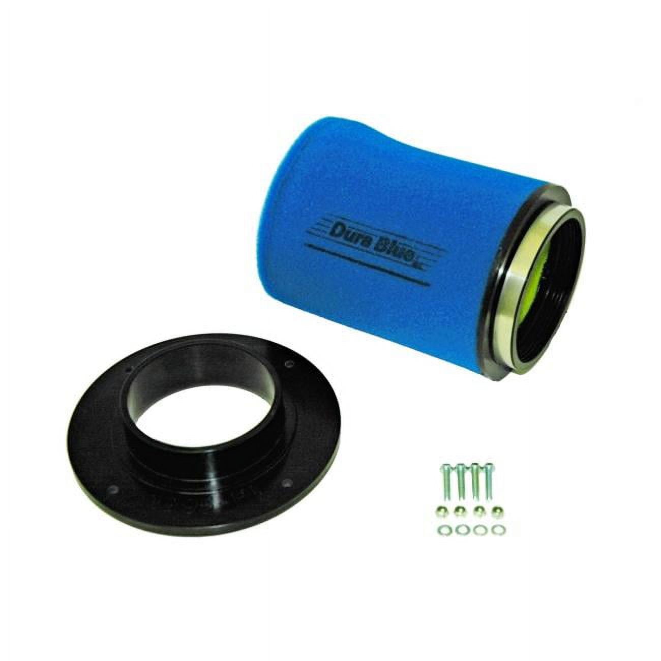 Picture of Durablue 1995k Air Filter - Power Yamaha YFZ450 2004-2009 & 12-15 Kit - Clamp-on Filter & Mounting Plate