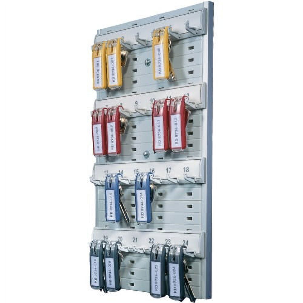 195610 Open Key Board for 24 Key Tags, Gray