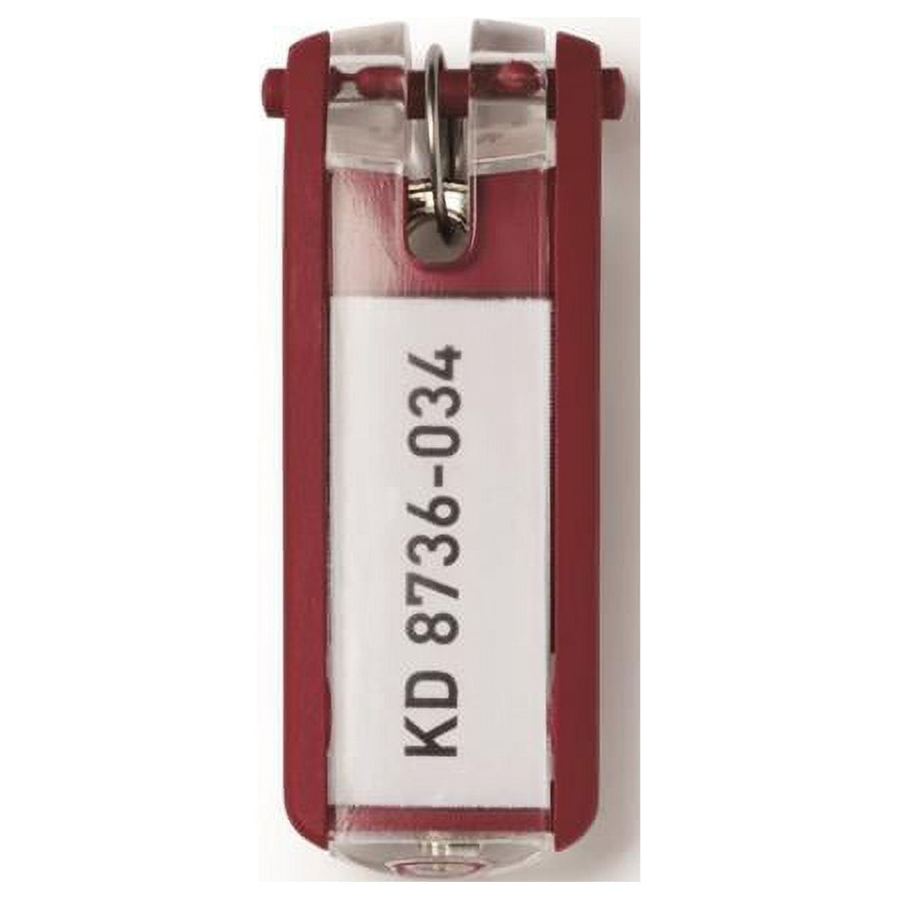 195703 Key Tags, Red - Pack of 6