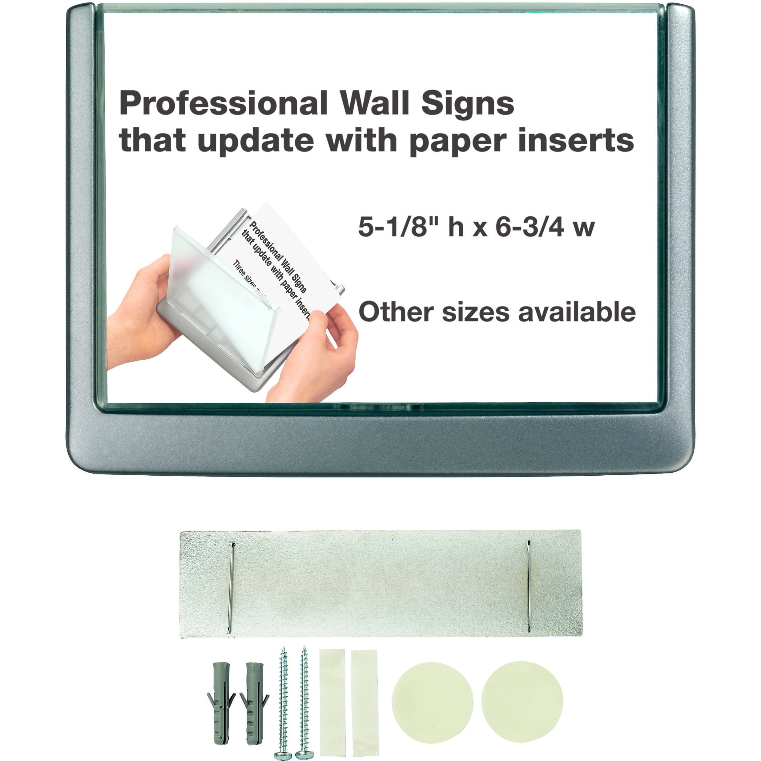 486137 5.87 x 4.12 in. Click Sign, Graphite