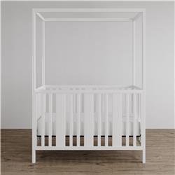 Picture of Little Seeds DA8031679LS Little Seeds Crawford 3-in-1 Canopy Crib - White