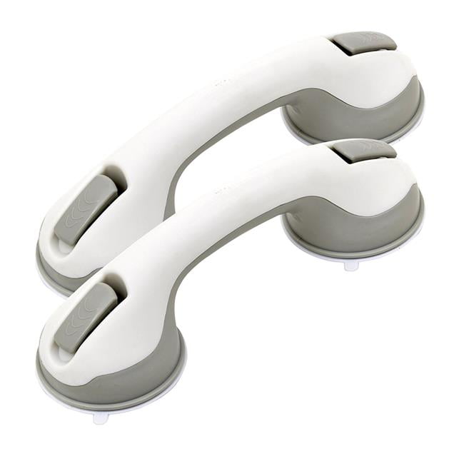 Picture of DriveMedical rtl13083 12 in. Suction Cup Grab Bar, White & Beige