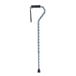 Picture of Drive Medical rtl10372pl Adjustable Height Offset Handle Cane with Gel Hand Grip, Plaid