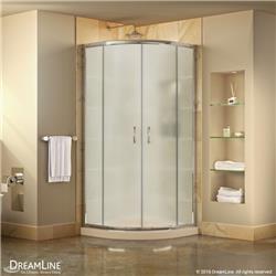 Picture of DreamLine DL-6701-22-01FR 33 in. Prime Frameless Sliding Shower Enclosure & SlimLine - Biscuit