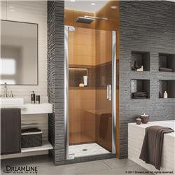 SHDR-4328000-01 72 H x 28 .75 - 30 .75 W in. Elegance-LS Frameless Pivot Shower Door in Chrome