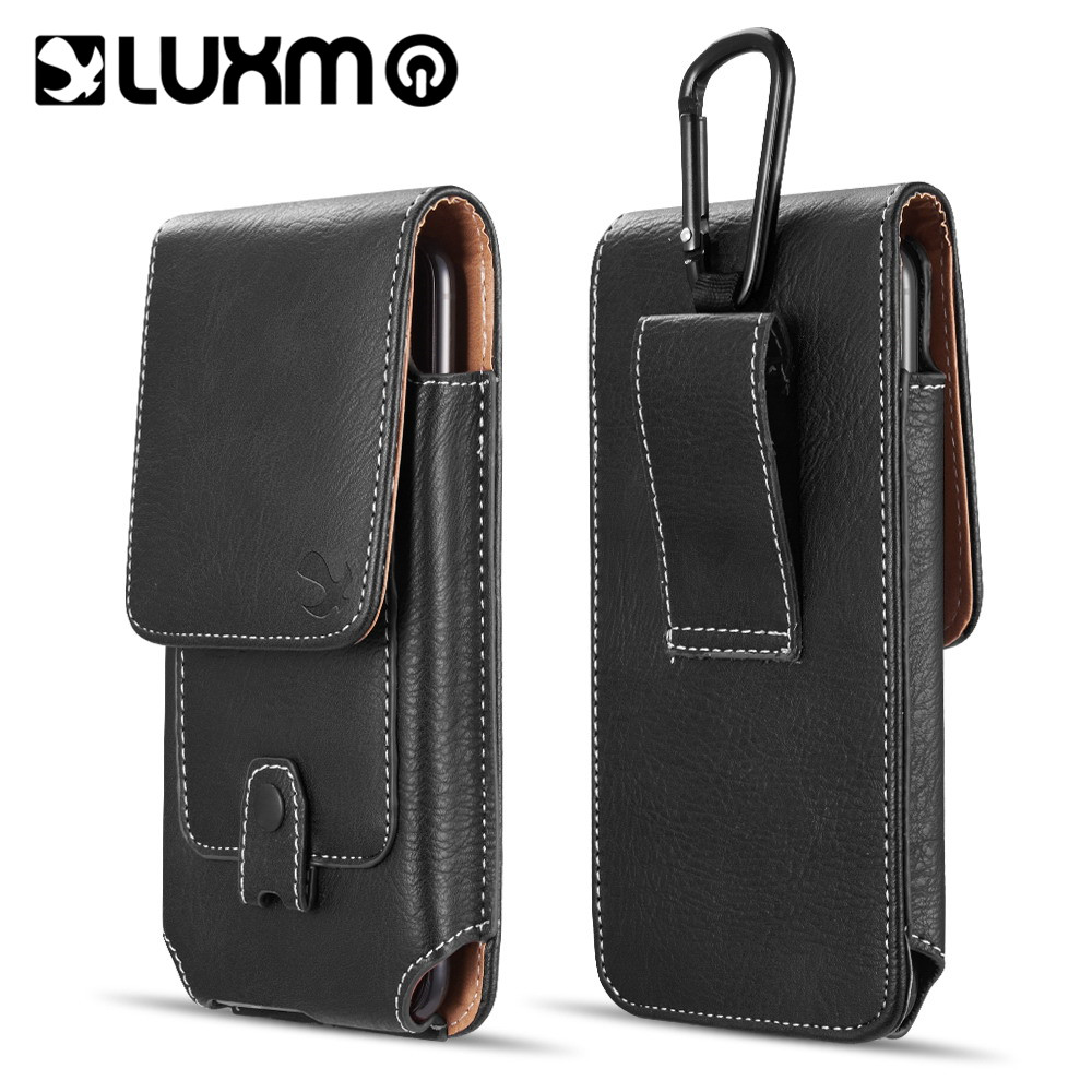 Picture of Dream Wireless LPSAMI717LU27VBK 5.5 in. Luxmo No. 27 for iPhone & Samsung I717 Vertical Universal Leather Pouch - Black
