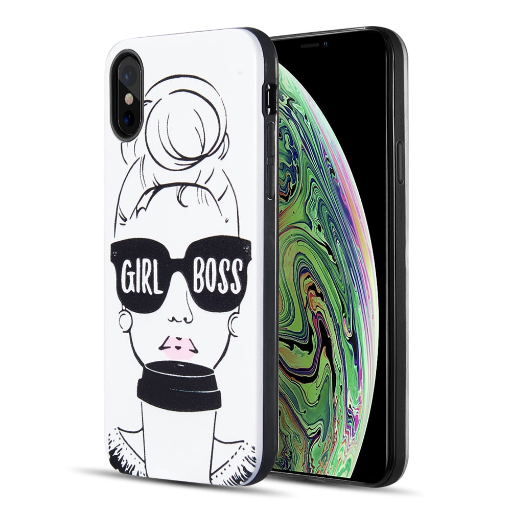 Picture of Dream Wireless TCAIPXSM-ARTP-048 The Art Pop Series 3D Embossed Printing Hybrid Case for iPhone XS Max - Design 047