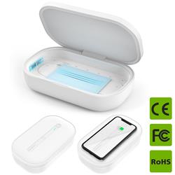 Picture of Dream Wireless OASAN-WCP-WT Smartphone Wireless Charging Sterilizing Sanitation Box&#44; White