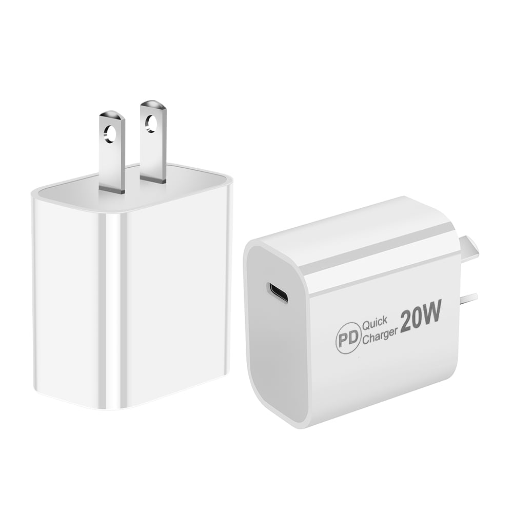 Picture of Dream Wireless CHRDTYPC-PD20W-WT Universal 20W USB-C Quick Charger PD Wall Charger for iPhone&#44; Macbook&#44; Switch&#44; Ipad Pro & Samsung Galaxy - White