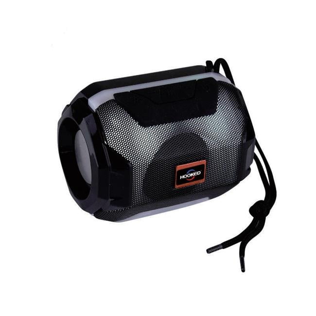 BTSP-TG162-BK Universal Mini Stereo Bluetooth FM LED Flashing Wireless Portal Speaker, Black -  Dream Wireless